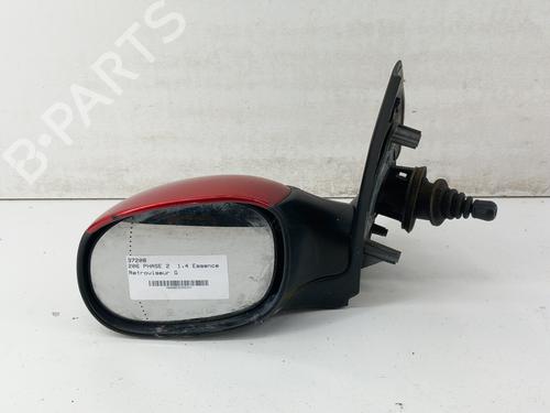 Used Left mirror PEUGEOT 206 Hatchback (2A/C) 1.4 i (75 hp) 28788508