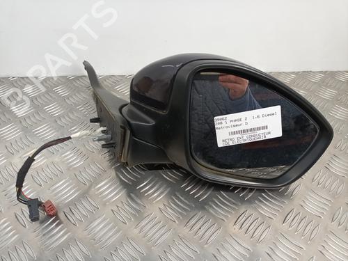 Used Right mirror PEUGEOT 208 I (CA_, CC_) 1.6 HDi / BlueHDi 75 (75 hp) 28745209