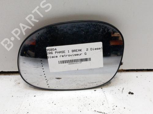 left-mirror-glass-peugeot-206-sw-2ek-2002-28748204 main image