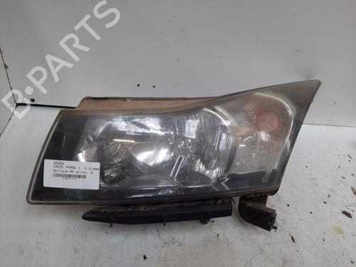 Used Left headlight CHEVROLET CRUZE (J300) 2.0 CDI (163 hp) 28776431