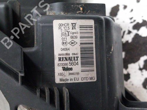 Used Right headlight RENAULT CLIO III Grandtour (KR0/1_) 1.5 dCi (KR0F) (86 hp) 31649646