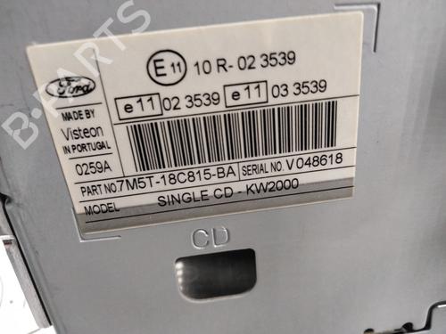 Radio FORD FOCUS II (DA_, HCP, DP) 1.6 TDCi | BP28756754E6 