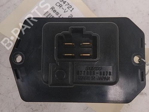 Heater resistor HONDA CR-V II (RD_) 2.2 CTDi (RD9) | BP28741642M108