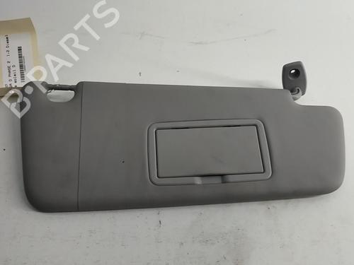 Used Right sun visor OPEL CORSA D (S07) 1.3 CDTI (L08, L68) (75 hp) 28762698