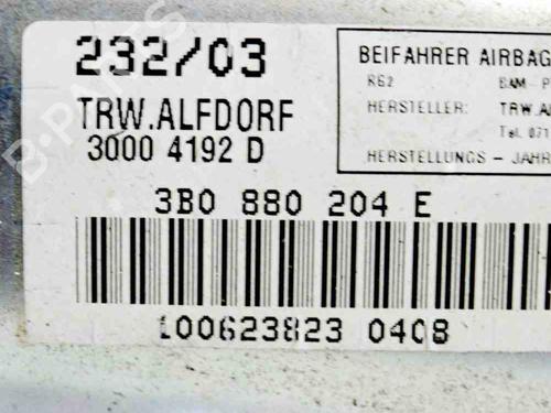 Passasjer kollisjonspute VW PASSAT B5.5 (3B3) 1.9 TDI (130 hp) 6493189