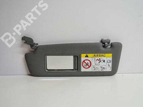 Left sun visor AUDI A3 Sportback (8VA, 8VF) 1.4 TSI (150 hp) 6497736