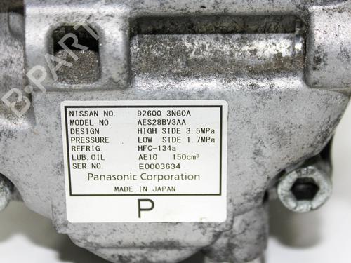 AC compressor NISSAN LEAF (ZE0) Electric | BP21492840M34 