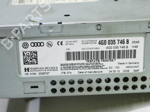 Electronic module AUDI A7 Sportback (4GA, 4GF) 3.0 TFSI quattro | BP14681884M83 