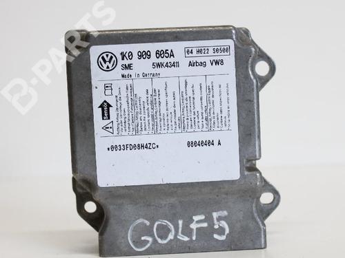 Used ECU airbags VW GOLF V (1K1) 1.4 16V (75 hp) 7912469
