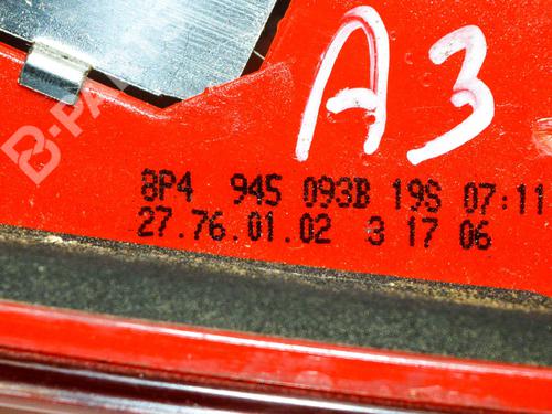 Left taillight AUDI A3 Sportback (8PA) 1.6 TDI | BP7914485C34 