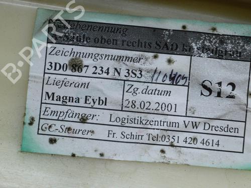 Other VW PHAETON (3D1, 3D2, 3D3, 3D4, 3D6, 3D7, 3D8, 3D9) 3.0 V6 TDI 4motion | BP14677446O1 