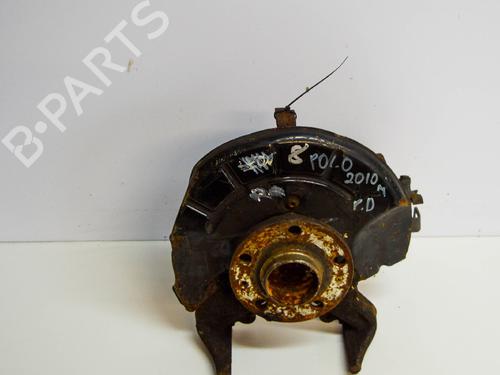 Used Right front steering knuckle VW POLO V (6R1, 6C1) 1.2 TDI (75 hp) 14673037