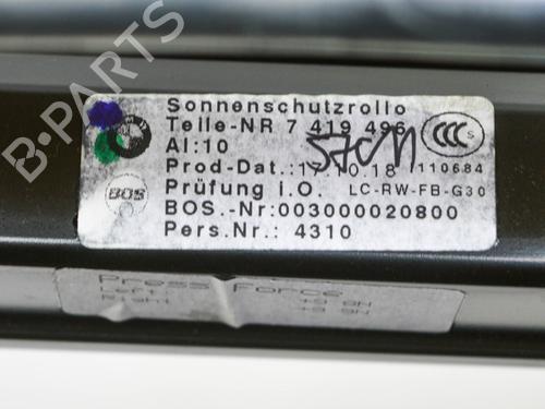 Rear parcel shelf BMW 5 (G30, F90) 530 e Plug-in Hybrid | BP16540648C85 