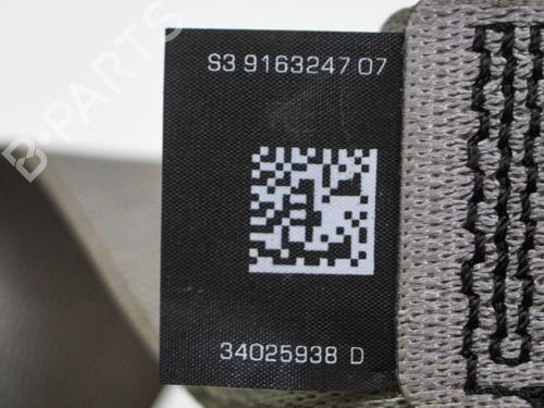 Rear left seatbelt BMW 5 (F10) 535 i xDrive | BP16081490I29 