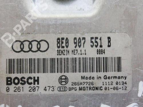 Engine control unit (ECU) AUDI A4 B6 (8E2) 2.5 TDI quattro | BP6485851M57 