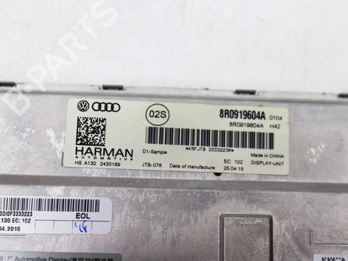 Display monitor AUDI Q5 (8RB) 3.0 TFSI quattro | BP30140341C48