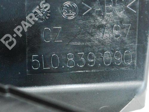 Rear right lock SKODA YETI (5L) 1.2 TSI | BP6491076C99 