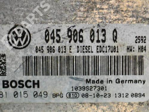 Engine control unit (ECU) SKODA FABIA II Combi (545) 1.4 TDI | BP6495700M57 