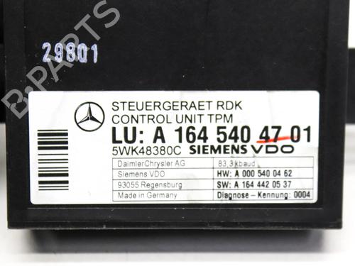 Electronic module MERCEDES-BENZ GL-CLASS (X164) GL 500 4-matic (164.886) | BP31874984M83