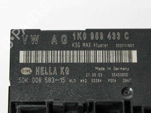 Electronic module VW GOLF V (1K1) 1.4 16V | BP7912107M83