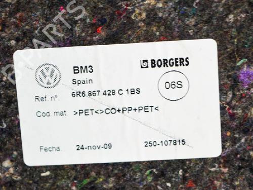 Boot lining VW POLO V (6R1, 6C1) 1.2 | BP14689488I3 