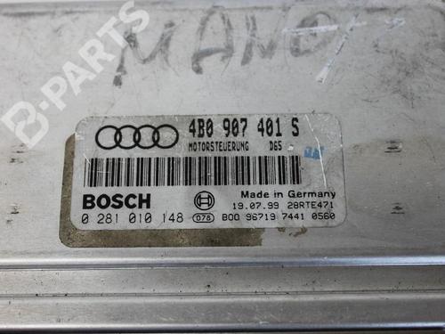 Motorstyringsenhed AUDI A6 C5 (4B2) 2.5 TDI (150 hp) 4B0907401S