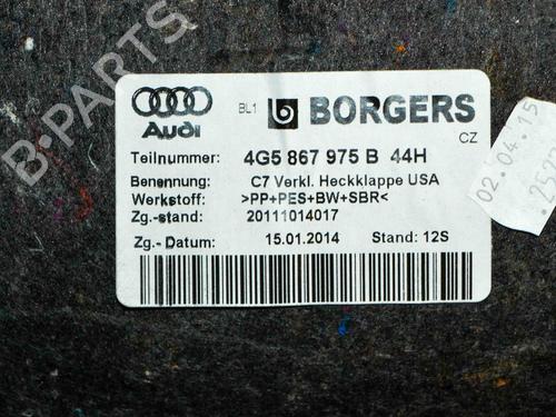 Boot lining AUDI A6 C7 (4G2, 4GC) 3.0 TFSI quattro | BP8850653I3