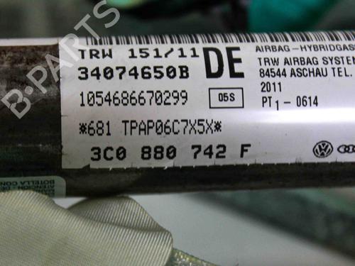 Høyre gardin kollisjonspute VW PASSAT B7 Variant (365) 2.0 TDI | BP10620703C12