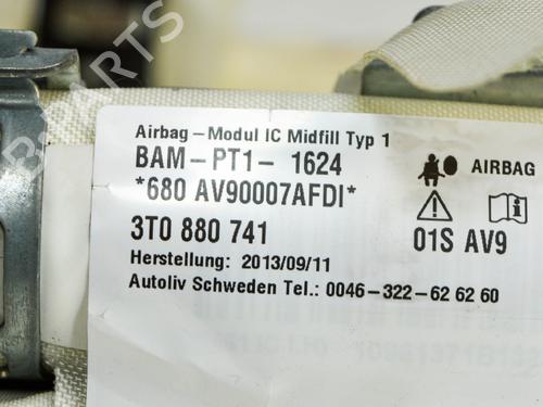 Left curtain airbag SKODA SUPERB II Estate (3T5) 1.6 TDI | BP14671812C11 