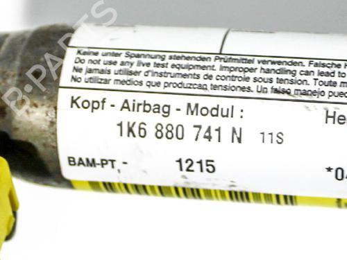 Left curtain airbag VW GOLF V (1K1) 1.4 TSI | BP14684264C11 