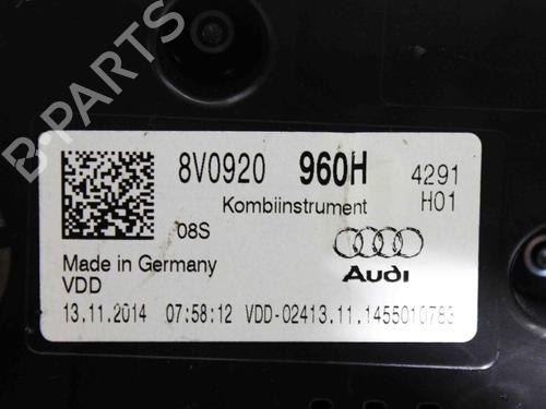 Kombiinstrument AUDI A3 Limousine (8VS, 8VM) 1.8 TFSI | BP18200812C47