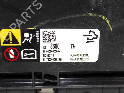 ECU airbags CHEVROLET CAMARO 3.6 | BP28822021M53 