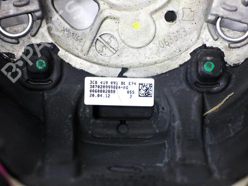 Steering wheel VW CC B7 (358) 2.0 TFSI | BP33250255C49  - Image 9