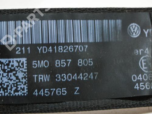 Rear left seatbelt VW GOLF PLUS V (5M1, 521) 1.9 TDI | BP6875932I29 