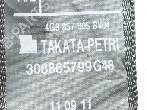 Used Rear right seatbelt AUDI A7 Sportback (4GA, 4GF) 2.0 TFSI quattro (249 hp) 7913350