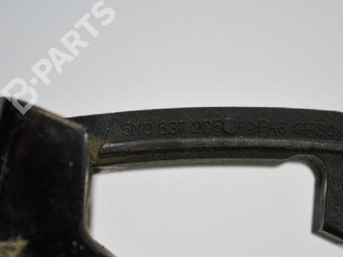Front right exterior door handle VW TIGUAN (5N_) 2.0 TDI 4motion | BP6495274C129 