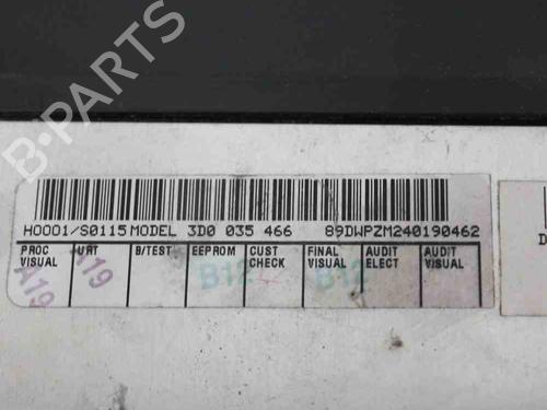 Electronic module VW PHAETON (3D1, 3D2, 3D3, 3D4, 3D6, 3D7, 3D8, 3D9) 3.0 V6 TDI 4motion | BP7741998M83