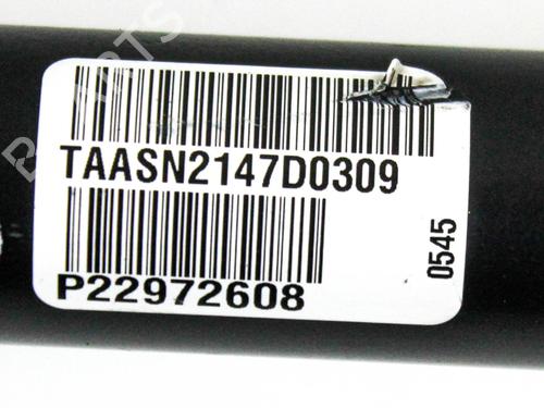 Left rear driveshaft CHEVROLET CAMARO 3.6 | BP28822079M40 