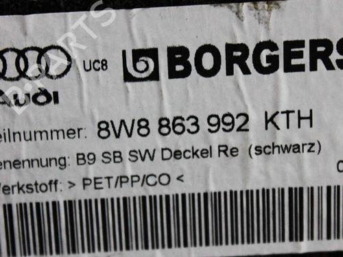 Boot lining AUDI A5 Sportback (F5A, F5F) 2.0 TFSI quattro | BP14677245I3 