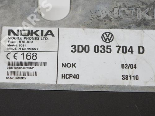 Centralina VW PHAETON (3D1, 3D2, 3D3, 3D4, 3D6, 3D7, 3D8, 3D9) 3.0 V6 TDI 4motion | BP6485586M11 
