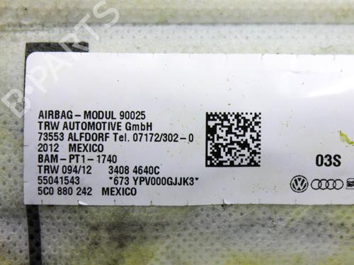 Right seat airbag VW JETTA IV (162, 163, AV3, AV2) 1.6 TDI | BP20690593C14 
