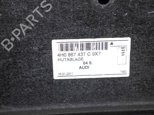 Rear parcel shelf AUDI A8 D4 (4H2, 4H8, 4HC, 4HL) 4.2 FSI quattro | BP29593105C85 