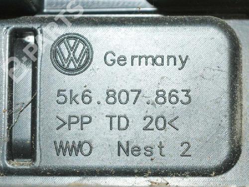 Rear bumper bracket VW GOLF VI (5K1) 1.4 TSI | BP6487138C159 