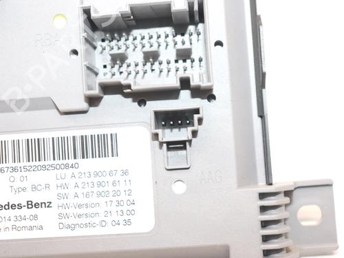 Electronic module MERCEDES-BENZ G-CLASS Platform/Chassis (W464) G 350 D 4-matic (464.320) | BP39501620M83 - Image 8