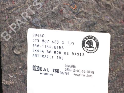 Boot lining SKODA SUPERB II (3T4) 2.0 TDI | BP34216753I3  - Image 12