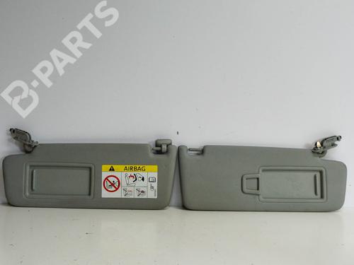 Left sun visor AUDI A4 B9 (8W2, 8WC) 1.4 TFSI (150 hp) 8W0857552 | 8W0857551