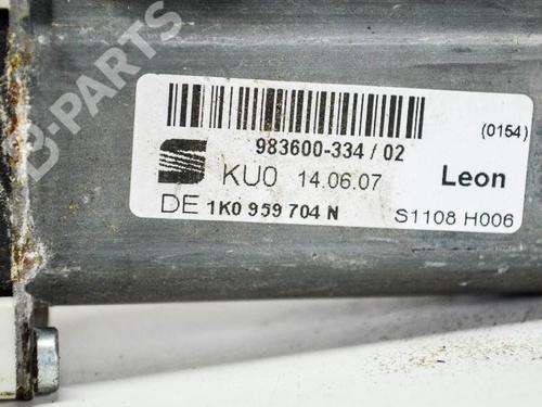 Right rear window motor SEAT LEON (1P1) 2.0 TDI 16V | BP6492668E22 