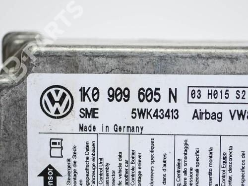 ECU airbags VW GOLF V (1K1) 1.9 TDI | BP6494076M53 