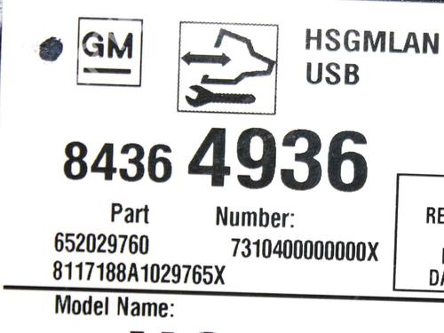 Electronic module CHEVROLET CAMARO 3.6 | BP28822117M83 