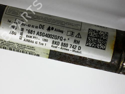 Høyre gardin kollisjonspute AUDI A4 B8 (8K2) 2.0 TDI | BP26513863C12 